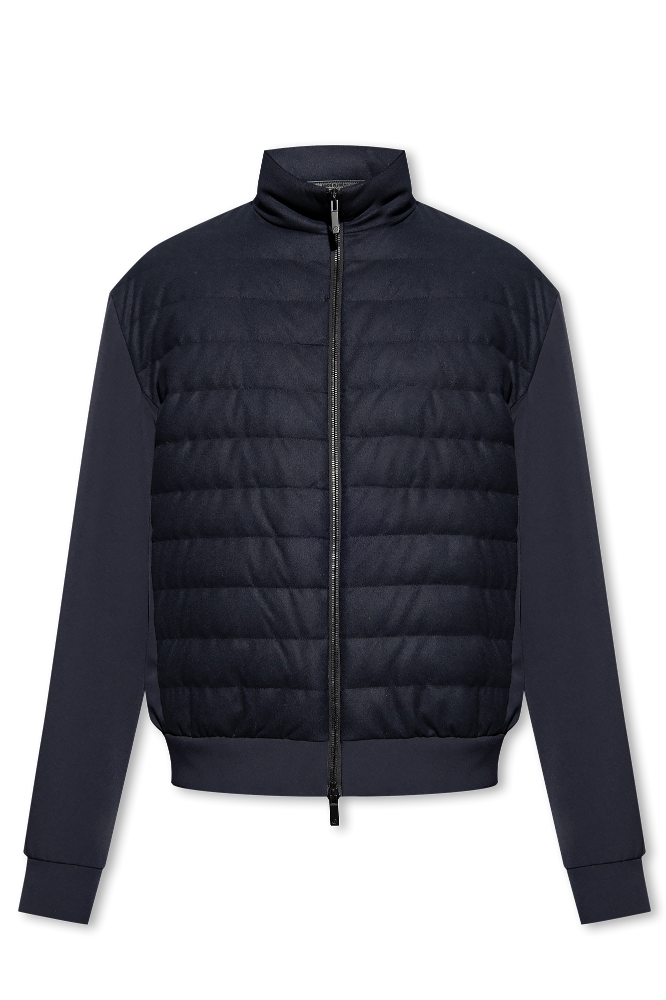 EMPORIO ARMANI WOOL SWEATER SchaferandweinerShops Germany Navy blue Down jacket Giorgio Armani